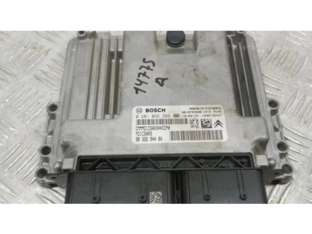 Řídící jednotka 9832694480, 0281035366 Peugeot 508 II 2018