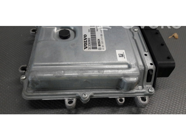 Блок управления двигателя 0281018414   Volvo V70