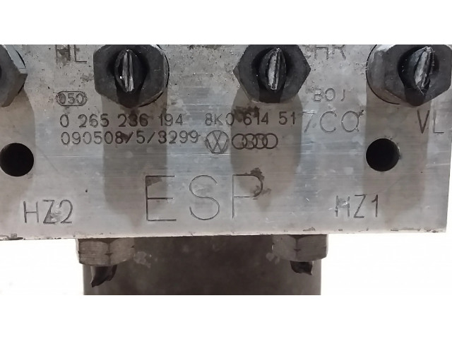 Jednotka ABS 8K0907379AL, 8K0614517CQ Audi A4 S4 B8 8K 2010