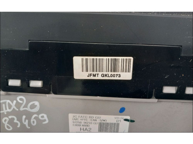 Блок управления климат-контролем 972501K210GU, 972501K210GU   Hyundai ix20