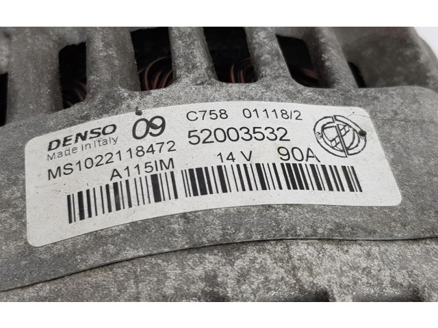 Генератор 52003532, 51859039   Fiat 500 1.2     