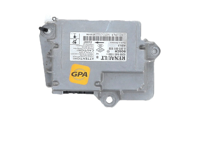 Блок подушек безопасности 8200963406, U0-3609M   Renault Clio III