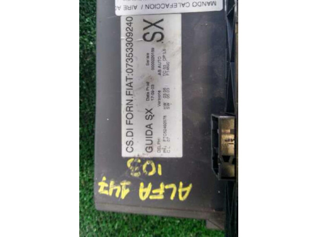 Блок управления климат-контролем 07353309240 Alfa Romeo 166