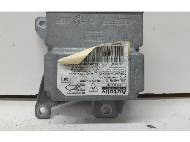 Airbagsteuergerät 9665558180 Citroen C5