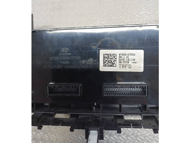 Блок управления климат-контролем 97250D7FD0, 97250D3XXX Hyundai Tucson TL