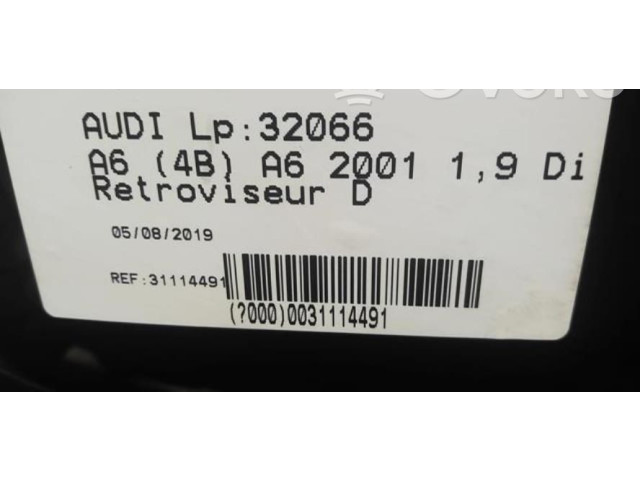 Zpětné zrcátko Audi A6 S6 C5 4B 2003 4B1858532BF3FZ