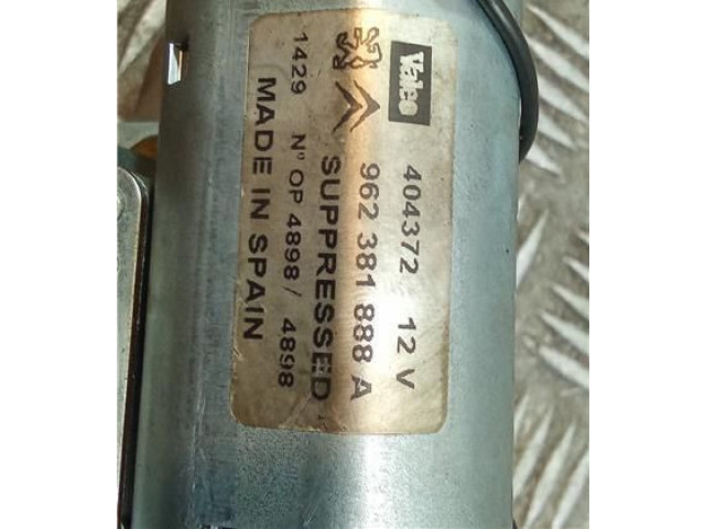 Моторчик заднего дворника 962381888A, 404372    Citroen Xsara