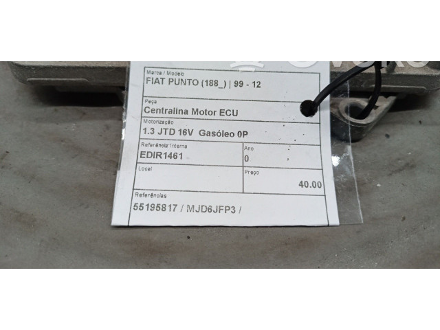 Řídící jednotka 55195817, MJD6JFP3 Fiat Punto (188)