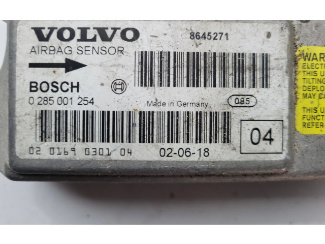 Блок подушек безопасности 0285001254, 8645271   Volvo V70
