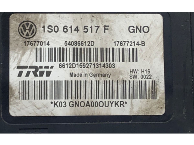Блок ABS    1S0614517F   Skoda Rapid (NH)