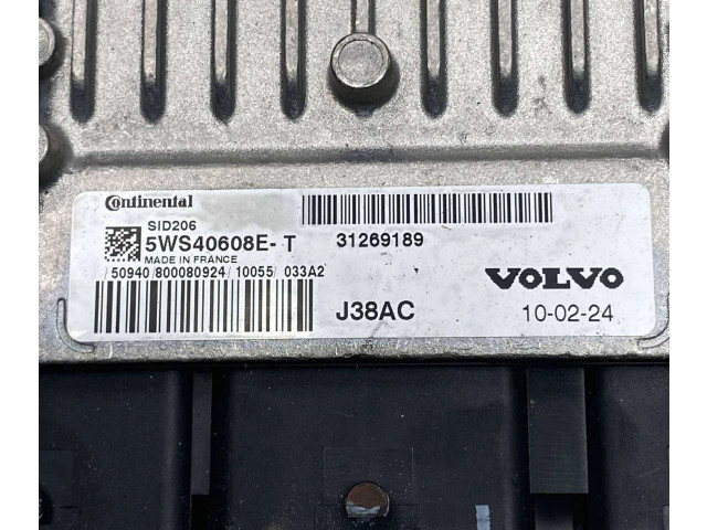 Блок управления двигателя 31269189, J38AC   Volvo V70