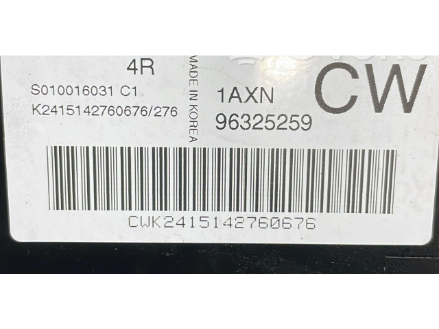 Комплект блоков управления 96325259, 96325259   Chevrolet Matiz