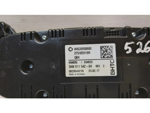 Блок управления климат-контролем A4539050600 Smart ForFour II W453