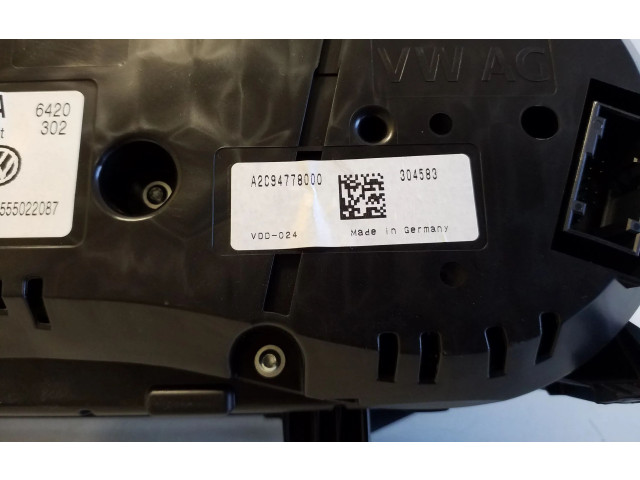 Панель приборов 5GE920755A, A2C53427456 Volkswagen e-Golf