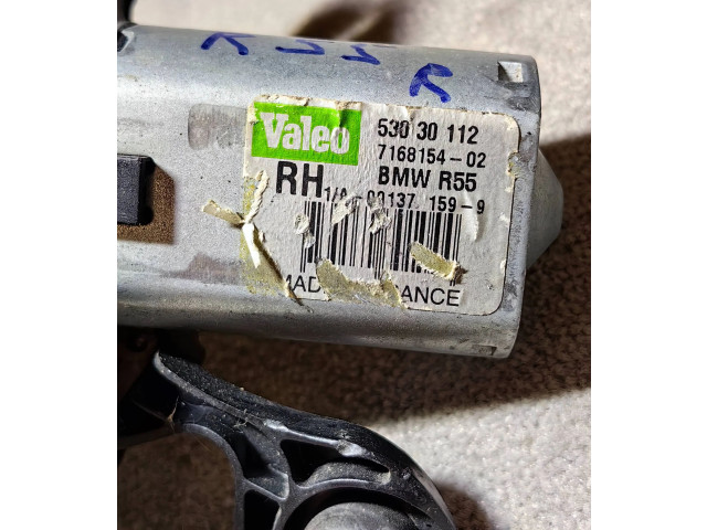 Моторчик заднего дворника 7168154, 091371599 Mini One - Cooper Clubman R55