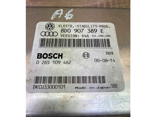 Блок управления АБС 8D0907389E, 0265109462 Audi A6 S6 C5 4B