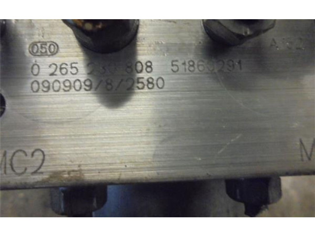 Pojistková skříňka Блок ABS 51860291, 0265230808 Fiat Punto (199) 2009