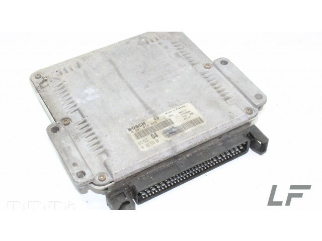 Блок управления двигателя 9636256980, 0281010249 Peugeot 306