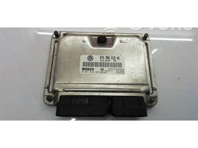Řídící jednotka 074906018AK, 074906018 Volkswagen Transporter - Caravelle T5 2003