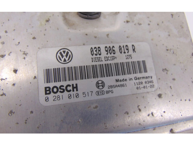 Блок управления двигателя 038906019R Skoda Octavia Mk1 (1U)