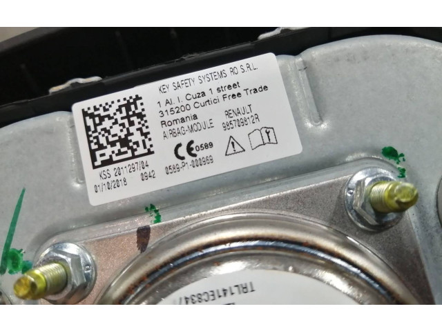 Подушка безопасности водителя 985709812R, 0589P1000969   Dacia Duster II