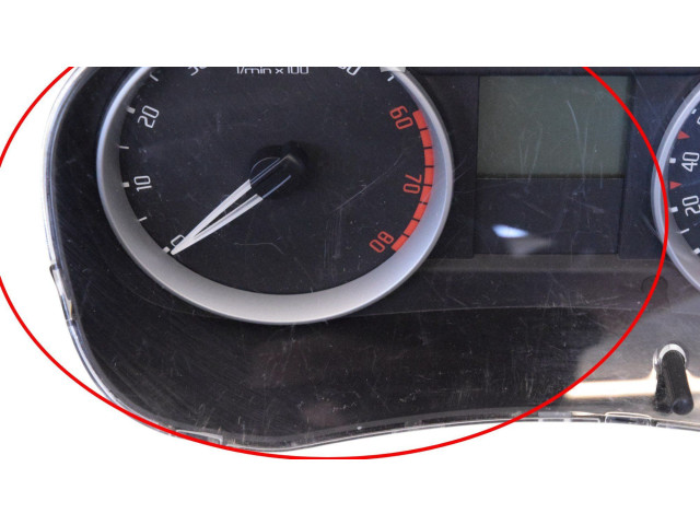 Geschwindigkeitsmesser Cockpit 5J0920811B   Skoda Fabia Mk2 (5J)       