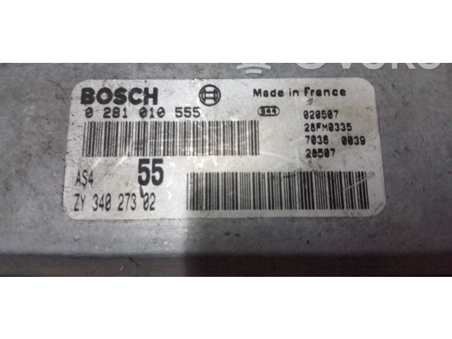 Řídící jednotka 0281010555, ZY34027302 Nissan Micra 2001