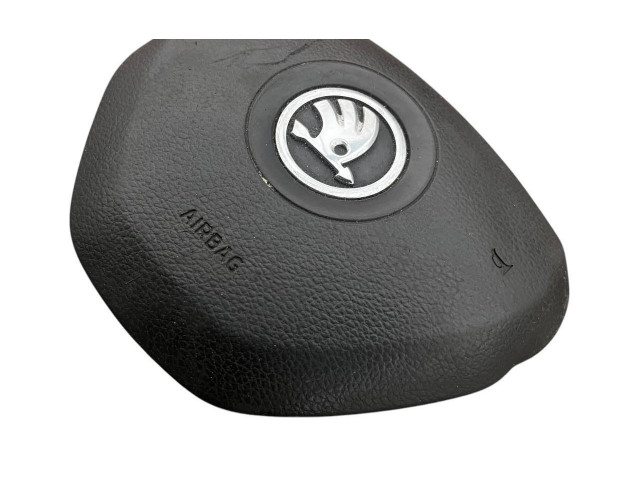 Подушка безопасности водителя 5E0880201, 30773399340 Skoda Fabia Mk2 (5J)