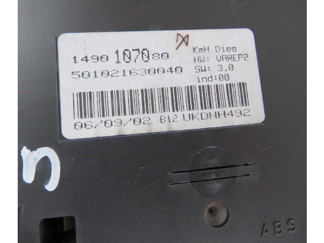 Přístrojová deska Fiat Ulysse 2002 1490107080