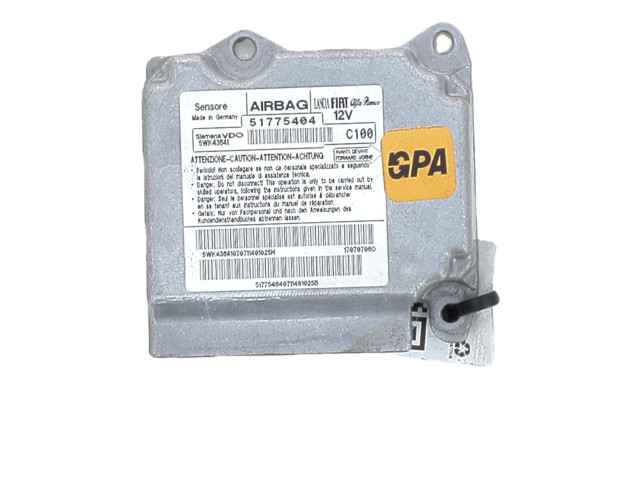 Блок подушек безопасности 51873889, X1-4224W   Fiat Bravo