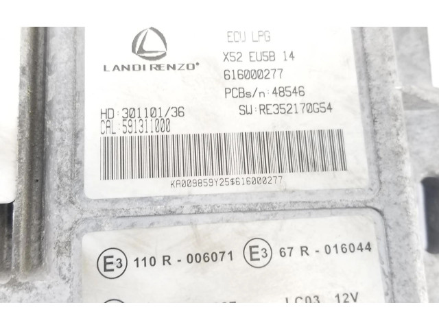 Блок управления 591311000, 616000277 Dacia Sandero