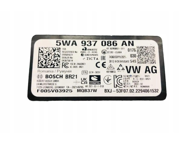 Блок комфорта 5WA937086AN Volkswagen Golf VIII