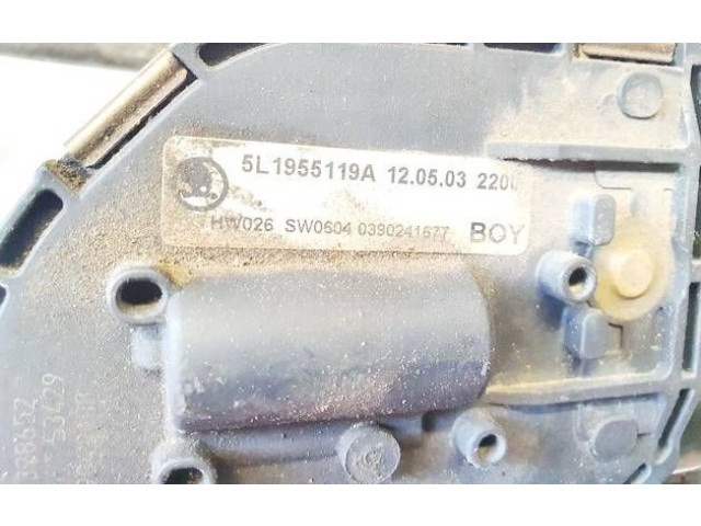 Моторчик дворников 5l1955119a, 5L1955119A Skoda Yeti (5L)