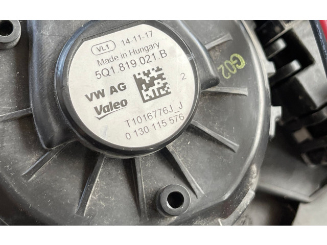 Вентилятор печки    5Q1819021B, 5Q0907521E   Audi A3 S3 8V