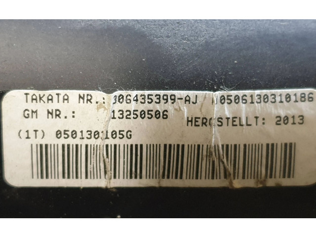 Подушка безопасности пассажира 306435399AJ, 13250506   Opel Meriva B