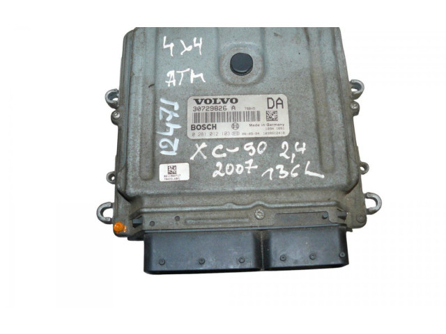 Блок управления двигателя 0281012103, 30729826A   Volvo XC90