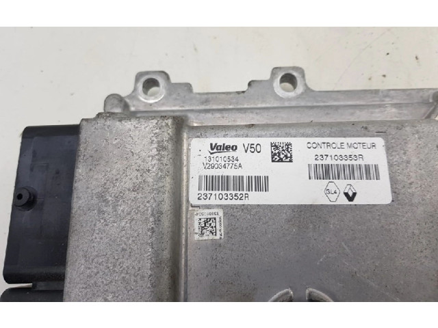 Блок управления двигателя 237103353R, 131010534 Renault Clio IV