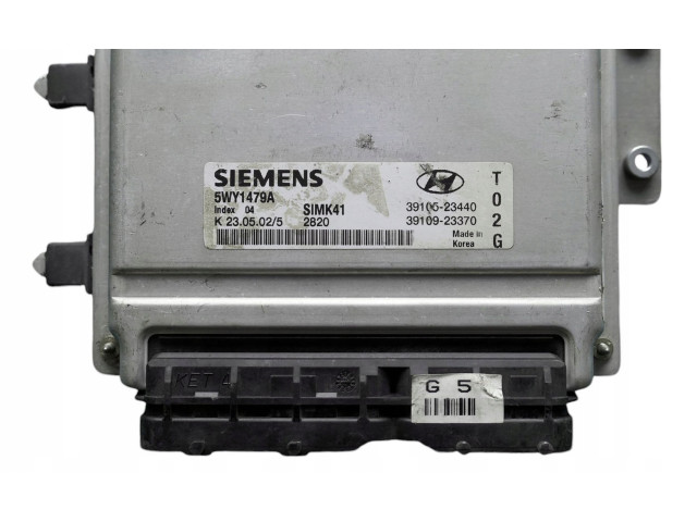 Блок управления двигателя 5WY1479A, 3910523440   Hyundai Coupe