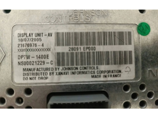 Přístrojová deska Nissan Navara D40 2007 28091EP000, DP7W1400E