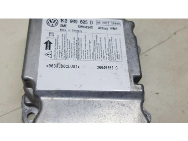 Блок подушек безопасности 1K0909605D Volkswagen Golf V
