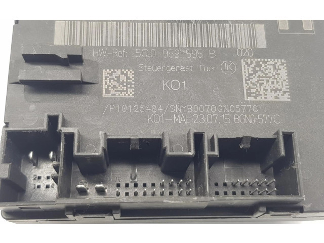 Блок управления 5Q0959595E, 5Q0959595E   Volkswagen Touran III