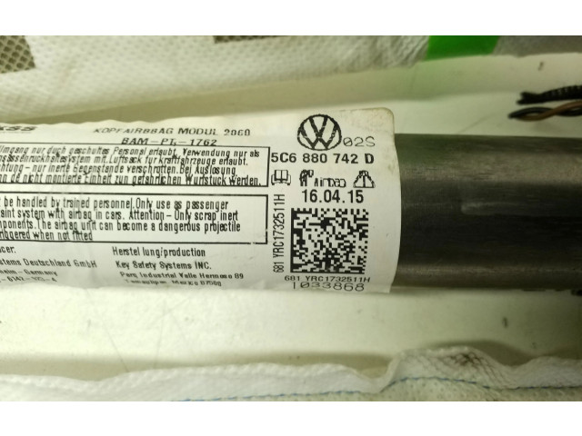 Боковая подушка безопасности 5C6880742D Volkswagen Jetta VI