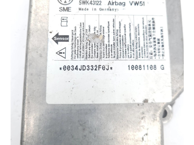 Блок подушек безопасности 1C0909605A, 1C0909605A   Volkswagen Transporter - Caravelle T5