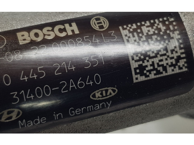 Vstřikovací lišta 314002A640, 314002A640 KIA Optima D4FD