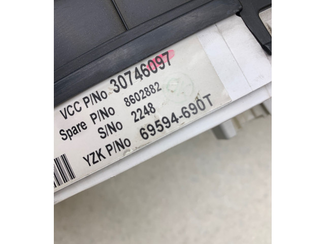 Панель приборов 30746097, 69594690T Volvo S60