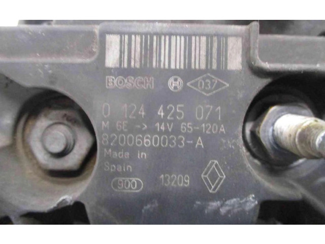 Генератор 124425071, 124425071 Renault Clio III