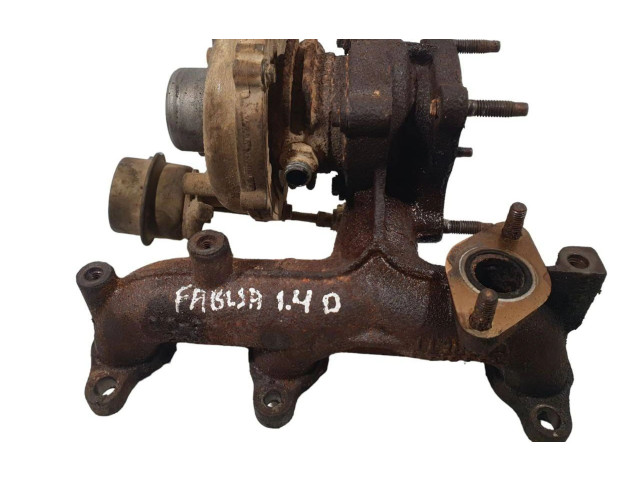 Турбина Skoda Fabia Mk1 (6Y) 045253019L, GS4 для двигателя BNM