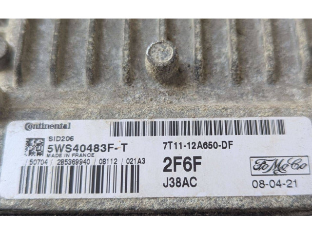 Комплект блоков управления 5WS40483F-T, 7T11-12A650-DF Ford Transit - Tourneo Connect