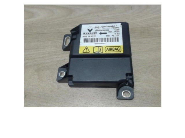 Блок подушек безопасности 8201163282, 8201163282 Dacia Logan I