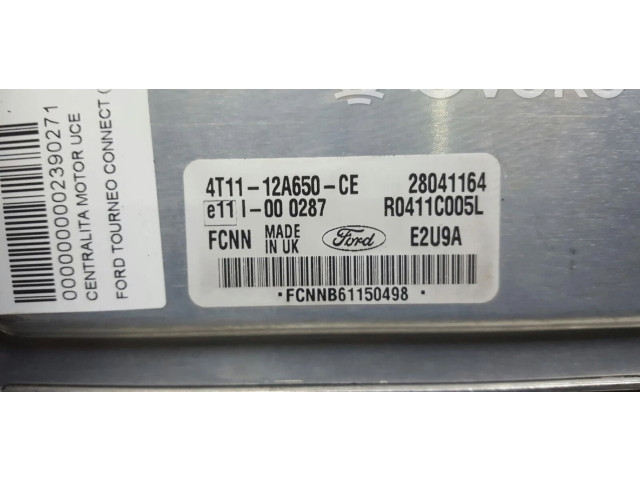 Блок управления двигателем Блок управления 4T1112A650CE, 4T1112A650CE   Ford Transit -  Tourneo Connect